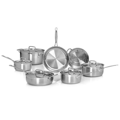 Cuisinart 12 Piece Multiclad Pro Stainless Cookware Set Mcp 12ncc