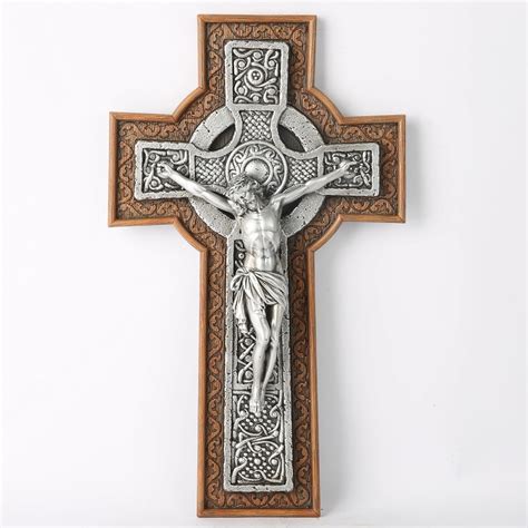 Amazon BC Catholic Crucifix Wall Cross Celtic Style Religious