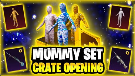 New Ultimate Mummy Set Crate Opening Psychophage Set Crate Opening