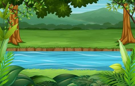 Jungle Background Vector Art, Icons, and Graphics for Free Download