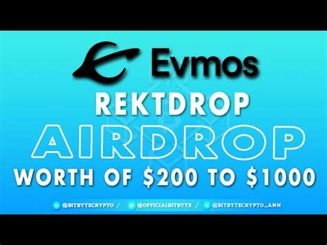 Evmos Rektdrop Details Claim Your Airdrop W Kelpr Or Metamask Step