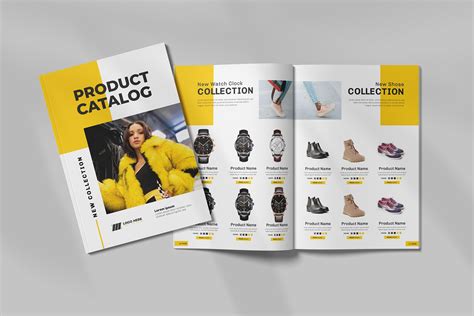 Product Catalog Template Design Creative Market