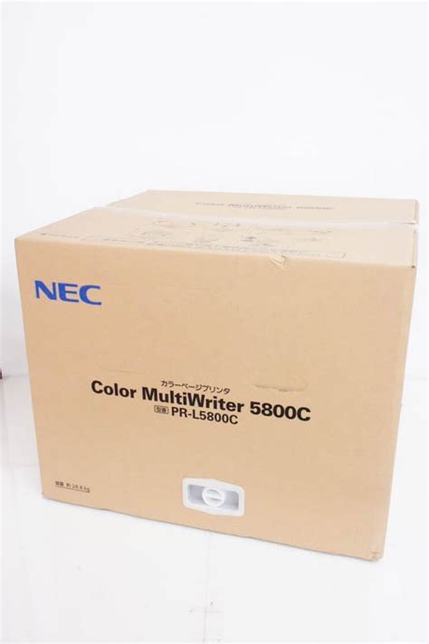 Yahoo オークション 4 未使用 NEC カラーページプリンタ PR L5800C