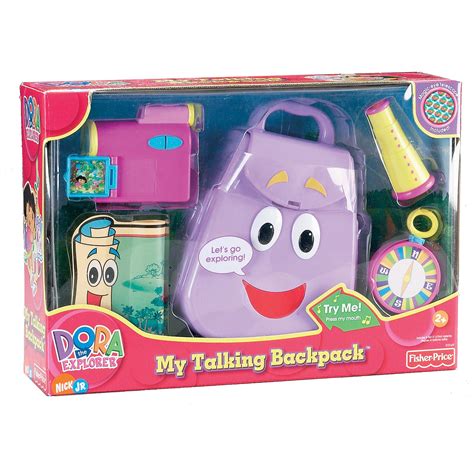 Fisher Price Dora the Explorer 'My Talking Backpack' Toy Set - Free ...