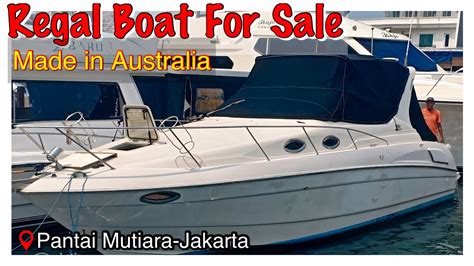 Kapal Dijual REVIEW KAPAL YACHT MEWAH REGAL BOAT NEGO SAMPAI