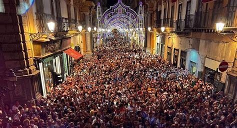 Via Alle Prove Generali Del Festino Di Santa Rosalia Tra Storia