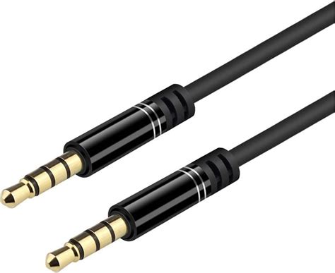 Amazon | 3.5mm オーディオケーブル オスオス 高耐久ナイロン auxケーブル 3.5mmステレオミニプラグ ヘッドホンケーブル ...