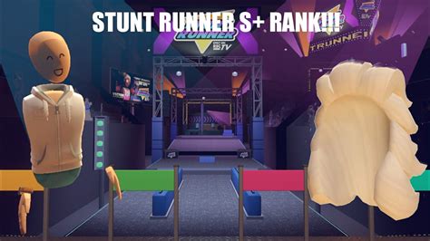 How To Get S Rank In Stunt Runner Rec Room Youtube