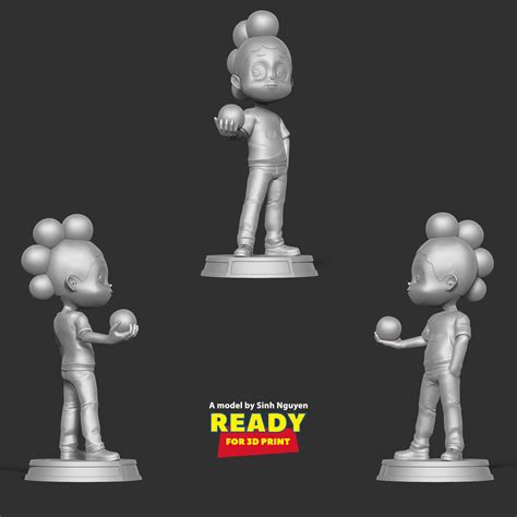 Minoru Mineta Fanart 3d Model 3d Printable Cgtrader