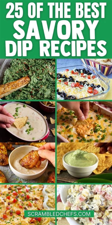 25 Of The Best Savory Dip Recipes For Sharing Scrambled Chefs