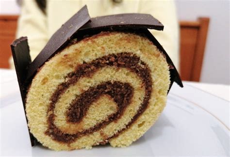 Rotolo Delle Feste Gianduia E Cioccolato Fondente Dolce Teatro Magico