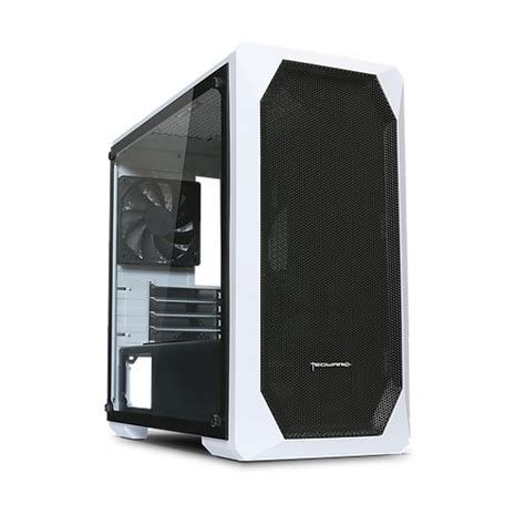 Tecware M1 Tg Matx Case White Shopee Philippines