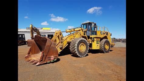 Tilly S Machinery For Sale Caterpillar G Wheel Loader Youtube