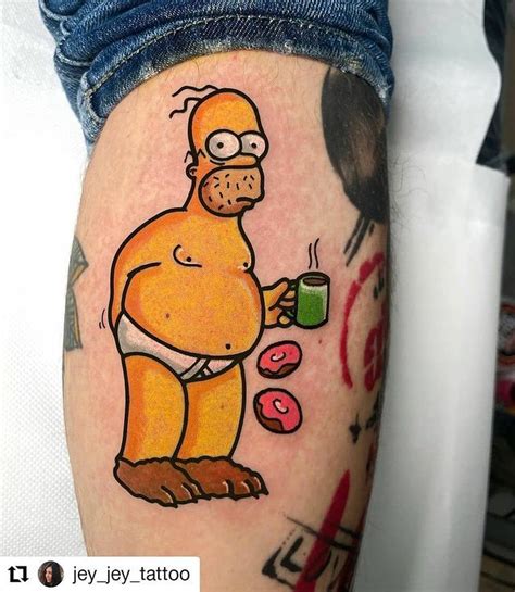 Tatuajes De Los Simpsons Simpsonstattoosok Fotos Y Videos De