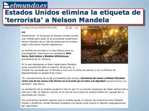 Enlace Ciudadano Nro Tema Nelson Mandela Ppt