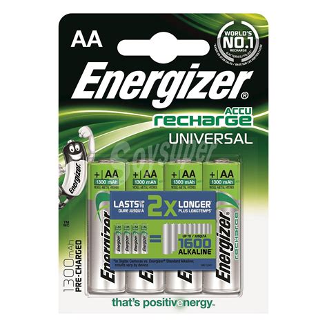 Energizer Pilas Aa Recargables Bl Ster Uds