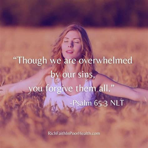 27 Astounding Verses On Gods Forgiveness Rich Faith In Poor Health