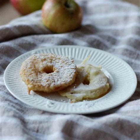 Rezept für Gebackene Apfelspalten Apfelringe