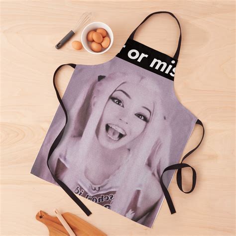 Hit Or Miss Belle Delphine Apron Premium Merch Store | Belle Delphine