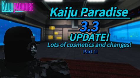 New Update In Kaiju Paradise V3 3 Kaiju Paradise YouTube