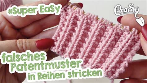 Das Falsche Patentmuster Stricken Knitting Faux Brioche Von Sylvie