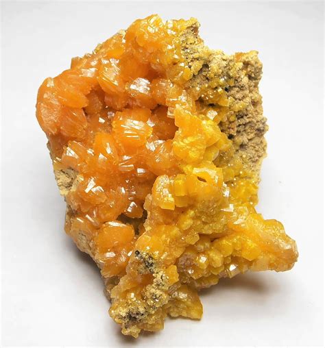 Pyromorphite Crystal Plate From The Bunker Hill Mine