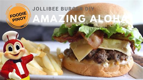 Diy Jollibee Amazing Aloha Langhap Sarap In Your Home Easy Fast Food