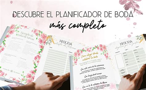 Mi Planificador De Boda En Color Organizador De Boda Diario Y