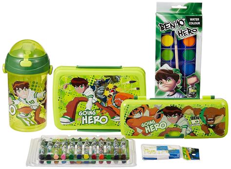 Buy Cartoon Network Ben 10 Back To School Stationery Combo Set 999