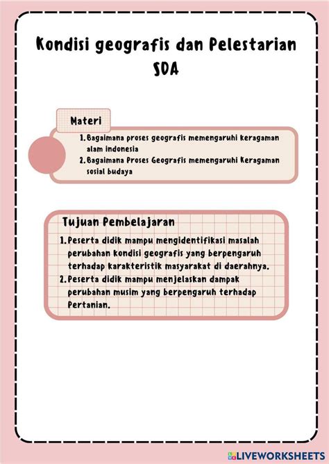 7437742 Lkpd Kondisi Geografis Dan Pelestarian Sda