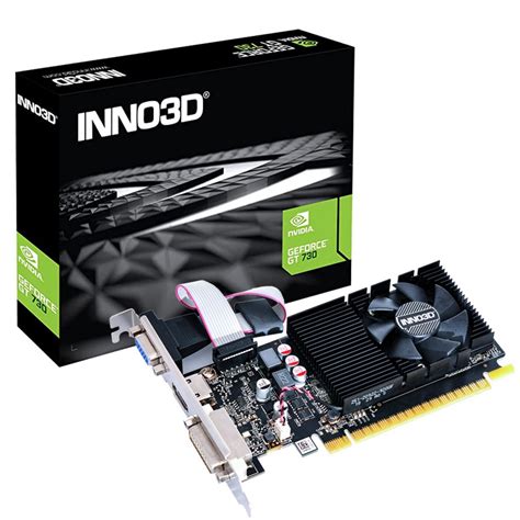 Placa De Vídeo Inno3d Nvidia Geforce Gt 730 4gb Sddr3 64bit N73p