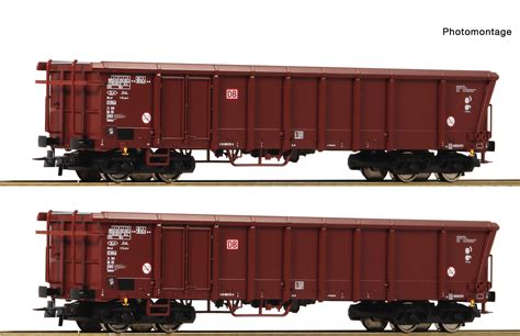 Modellbahn Scheierlein Roco Tlg Set Rolldachwagen Db Ag