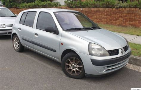 Renault - Clio II (Facelift 2001) 5-door generation cars