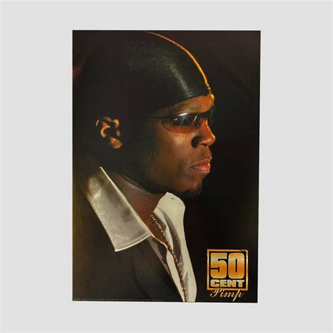 50 Cent “Pimp” vintage dead stock poster. 61x89cm.... - Depop