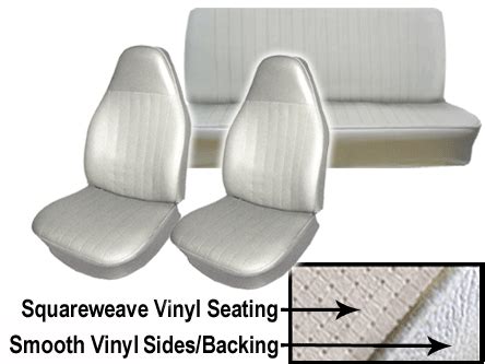 Deluxe Square Weave Vinyl Vw Interior Kit Beetle Sedan Vw Parts