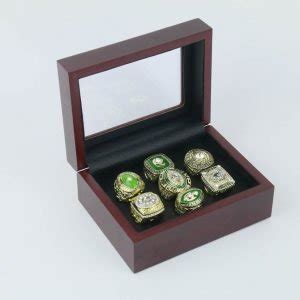 7 NFL Green Bay Packers Super Bowl Rings Set – Championship Rings Store