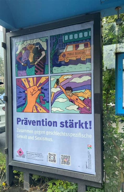 Plakatkampagne Prävention Sexualisierte Gewalt Frauenberatung