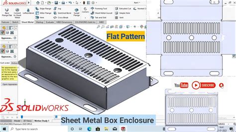 Solidworks Tutorials Sheet Metal Design In Solidworks Solidworks