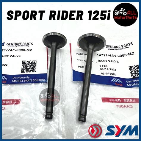 Ori Sym Sport Rider I Intake Exhaust Valve Engine Valve Set