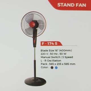 Jual Maspion Kipas Angin Berdiri Ex S Ex S Standing Fan Maspion