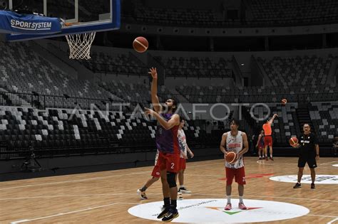 Latihan Timnas Basket Indonesia Antara Foto