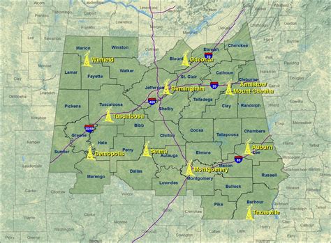 Alabama Zip Code Map United States Map