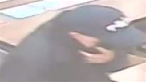 Cctv Shows Knife Wielding Man Attempting To Rob Pizza Shop Herald Sun