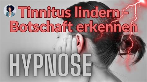 Tinnitus Hypnose Heilung Sehr Intensiv Youtube