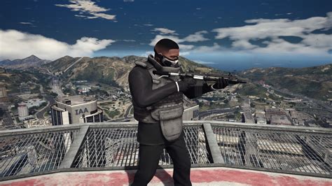 Heavy Combat Vest To Franklin GTA5 Mods