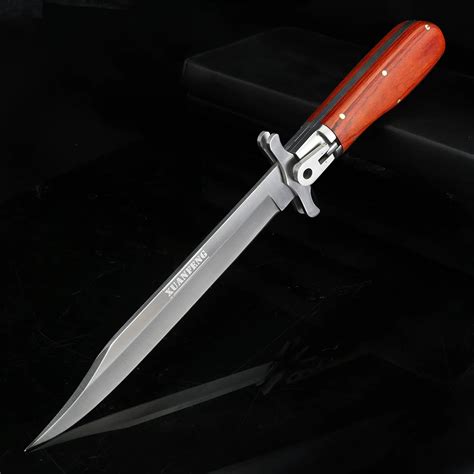 XUAN FENG Outdoor Fixed Blade Knife High Hardness Jungle Tool Knife