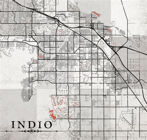 Exploring Indio, California Through Its Map - Las Vegas Strip Map