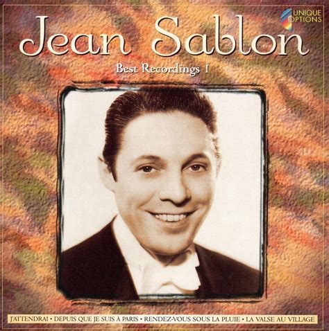 Best Recordings Jean Sablon Cd Album Muziek Bol