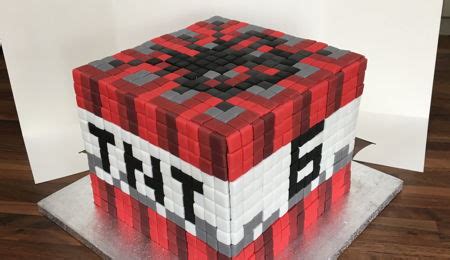 Minecraft Tnt Cake - CakeCentral.com