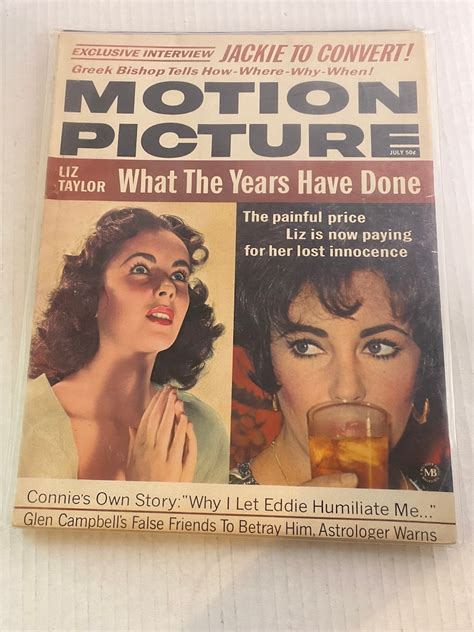 Vintage magazines gossip motion picture magazine Liz Taylor | Etsy